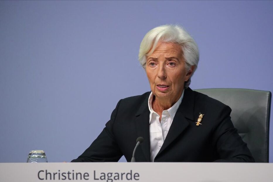Christine Lagarde, BCE