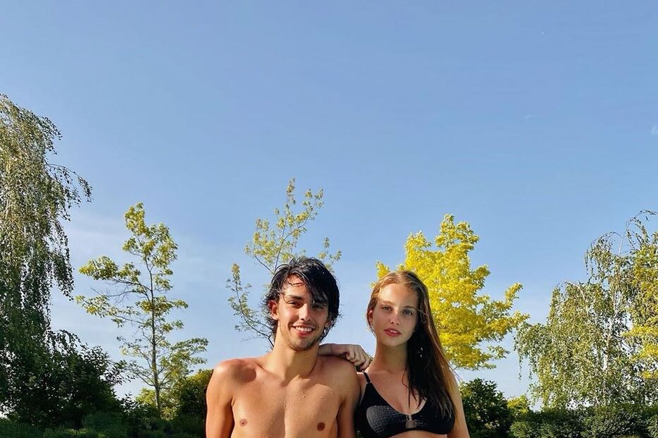 Margarida Corceiro e João Félix