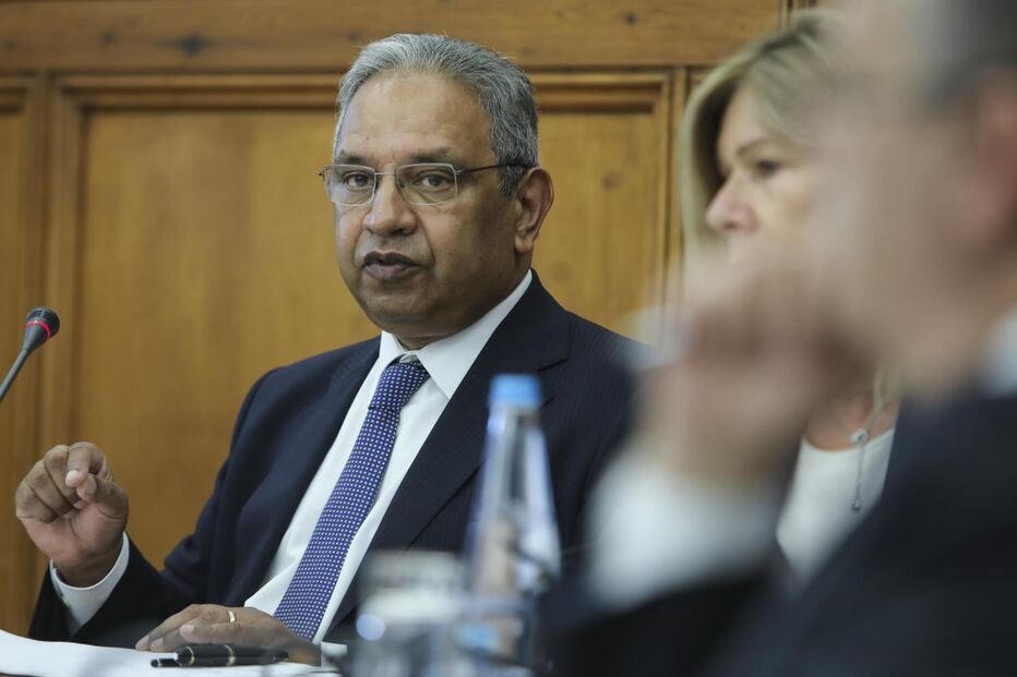 Ministro do planeamento, Nelson de Souza 