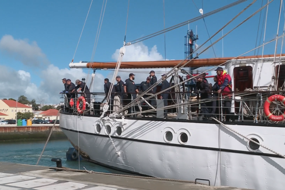 Navio-escola Sagres já está em Lisboa. Volta ao mundo interrompida pelo coronavírus