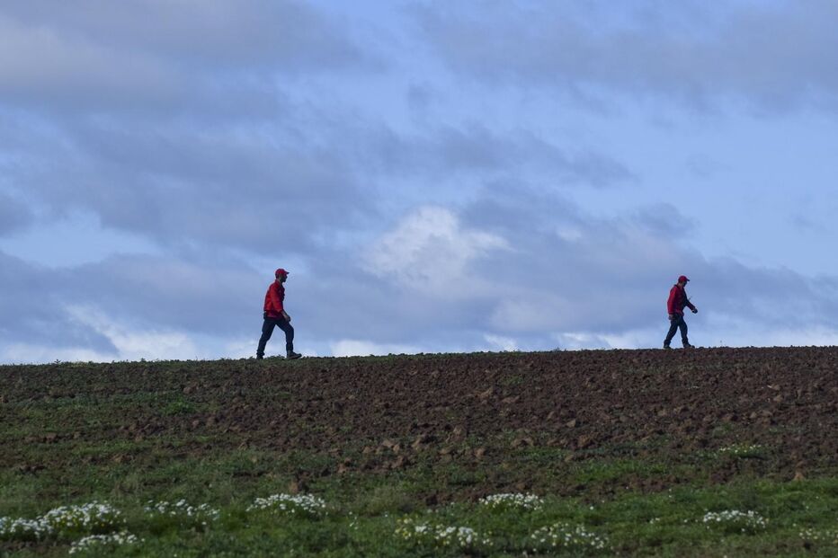 As imagens do quarto dia de buscas por Valentina que terminaram com o pai a confessar que matou a menina