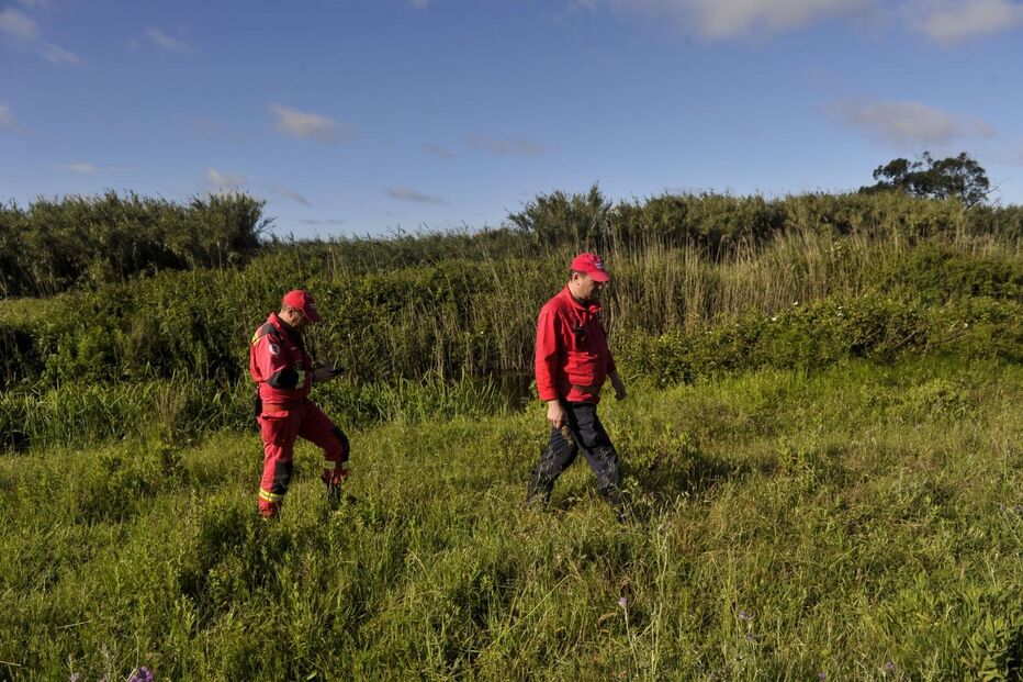 As imagens do quarto dia de buscas por Valentina que terminaram com o pai a confessar que matou a menina