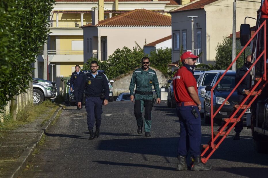As imagens do quarto dia de buscas por Valentina que terminaram com o pai a confessar que matou a menina