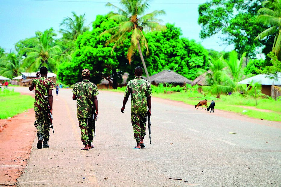 Forças de segurança moçambicanas