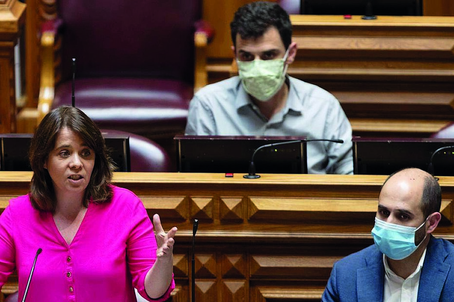 Catarina Martins no Parlamento
