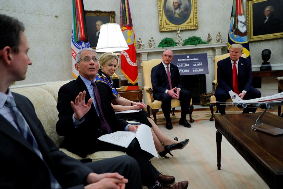 Anthony Fauci, Conselheiro da Casa Branca para o coronavírus