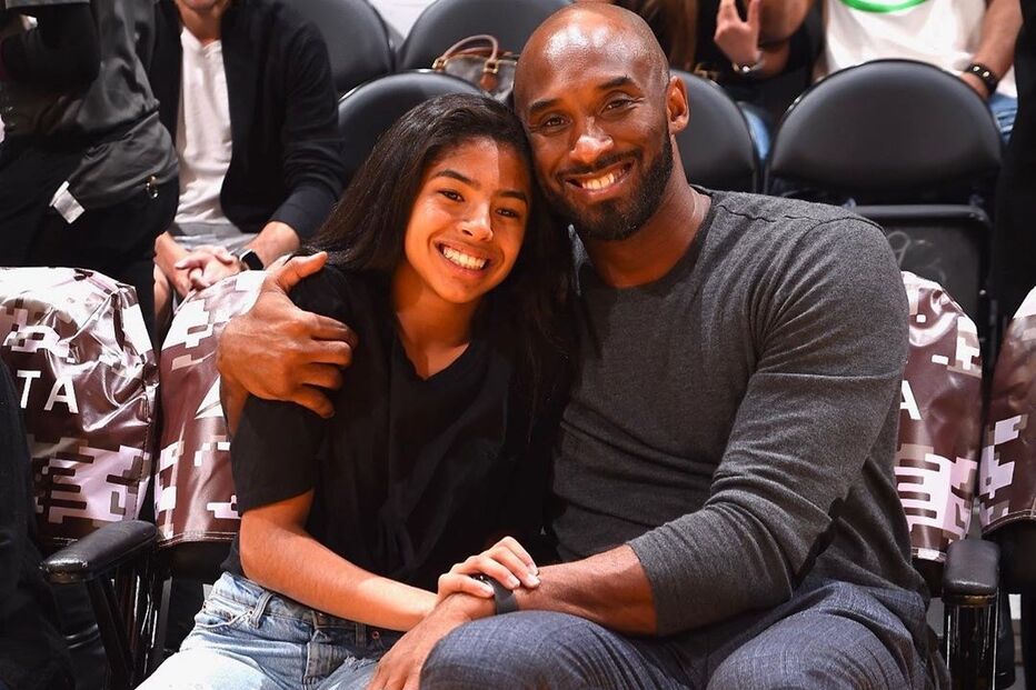 Kobe e a filha Gianna