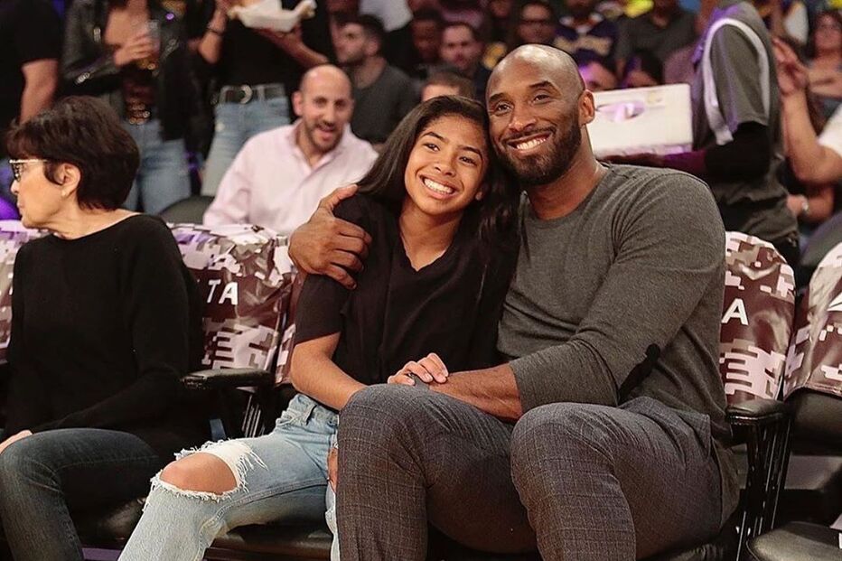 Kobe e a filha Gianna