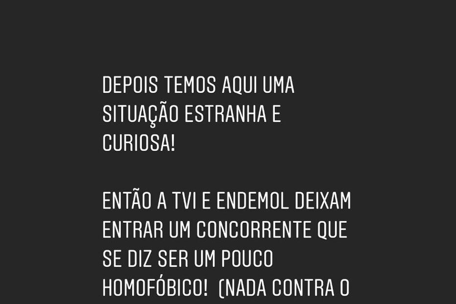 Tiago Rufino, ex-concorrente da 'Casa dos Segredos' comenta polémica com Hélder do 'Big Brother'