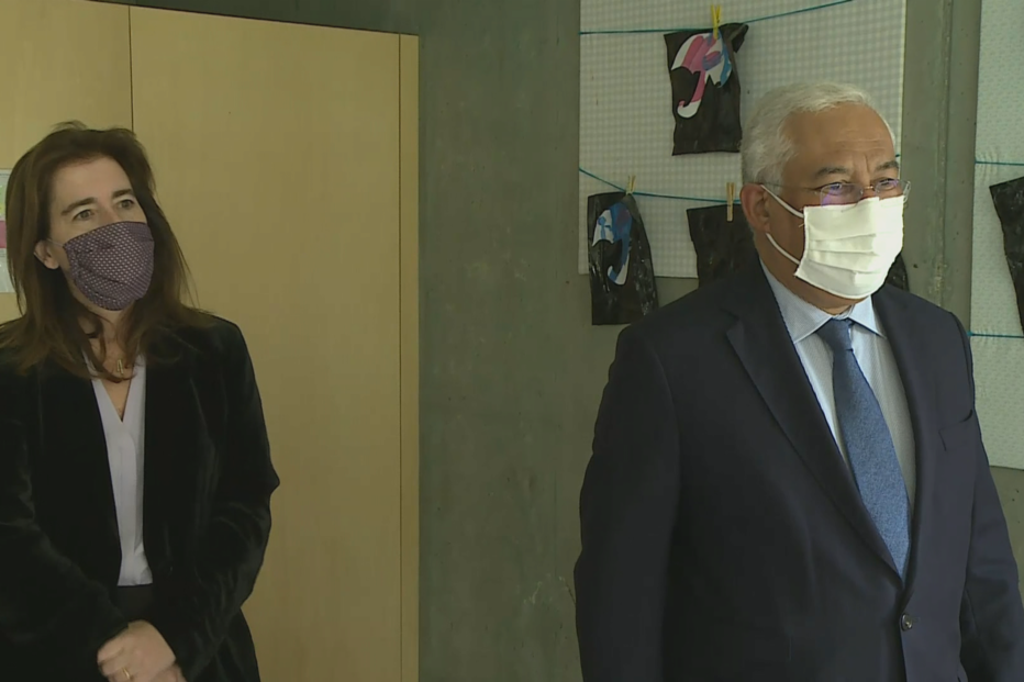 António Costa de visita a creche em Lisboa para avaliar preparativos para reabertura
