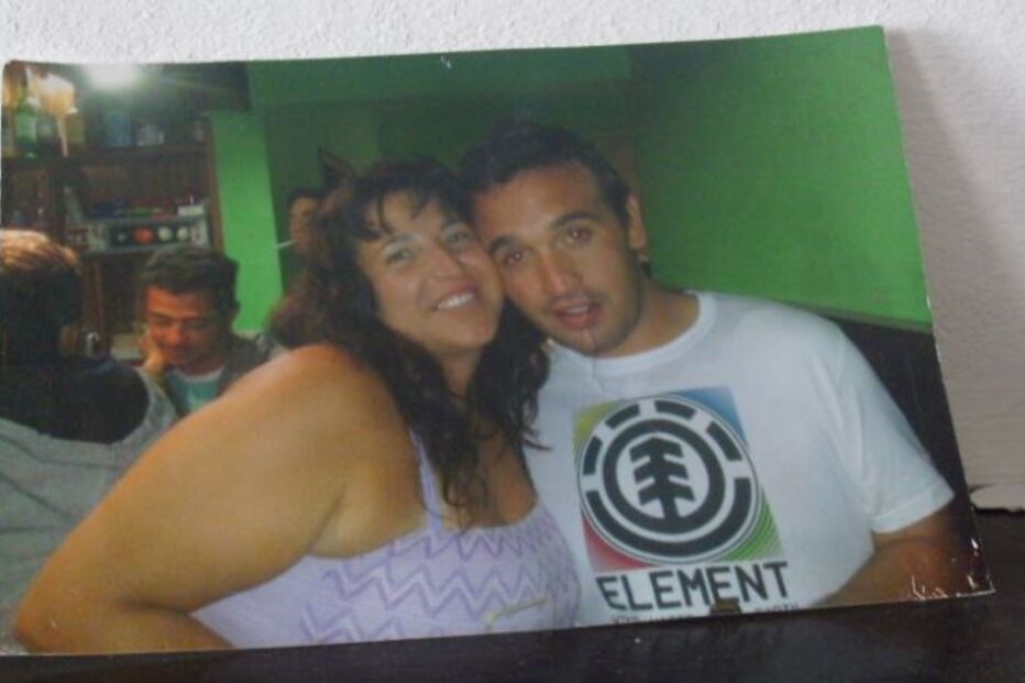 Sandro e Márcia, pai e madrasta de Valentina