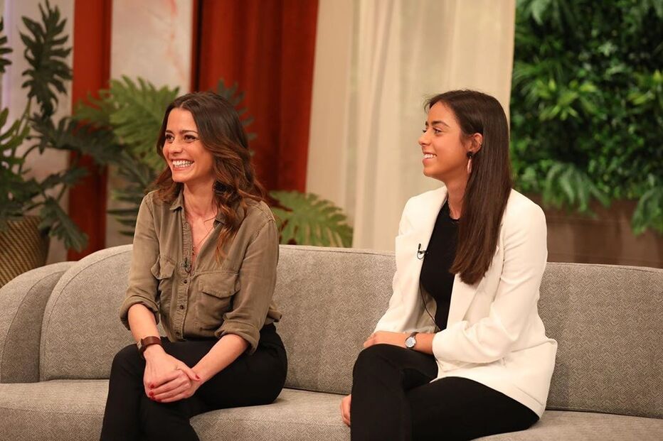 Patrícia Tavares e a filha, Carolina, estiveram no programa de Cristina Ferreira