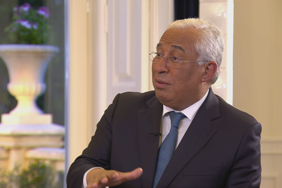 António Costa em entrevista à CMTV