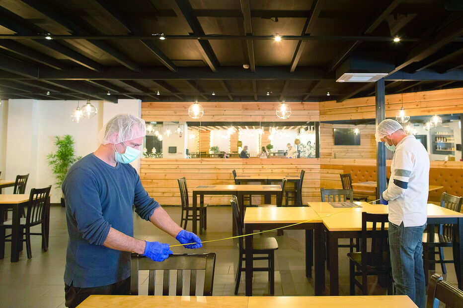 Restaurantes preparam-se para reabrir pós-confinamento