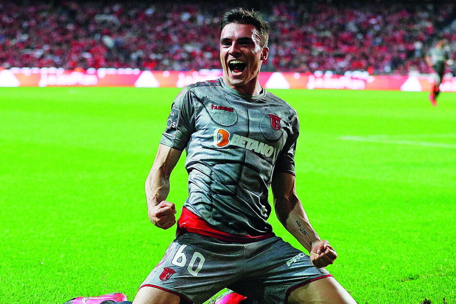 João Palhinha tem 24 anos e está cedido pelo Sporting ao Sp. Braga desde 2018.