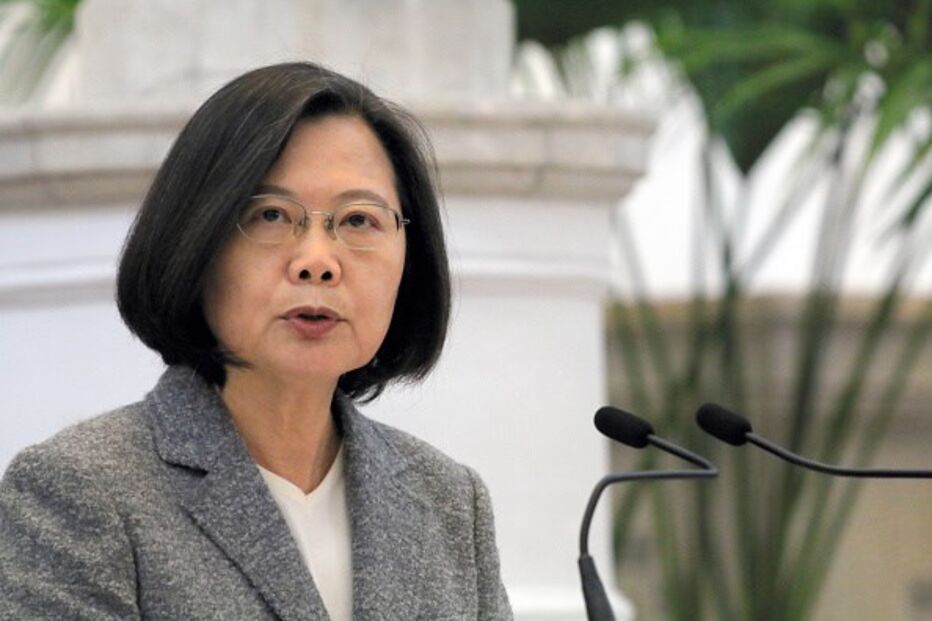 A presidente de Taiwan Tsai Ing-wen