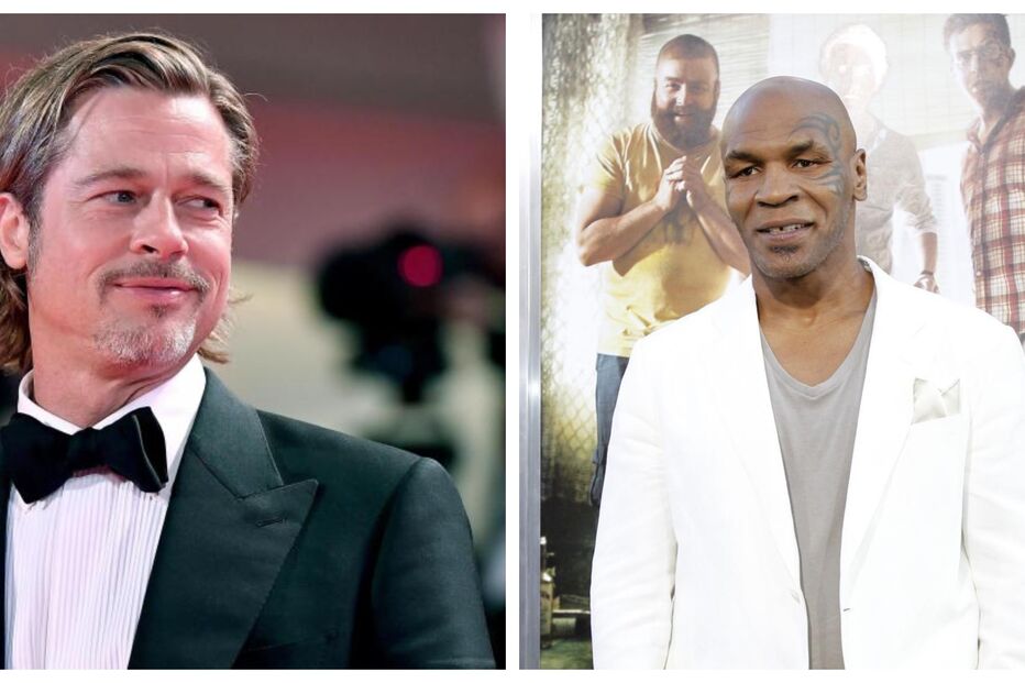Brad Pitt Mike Tyson