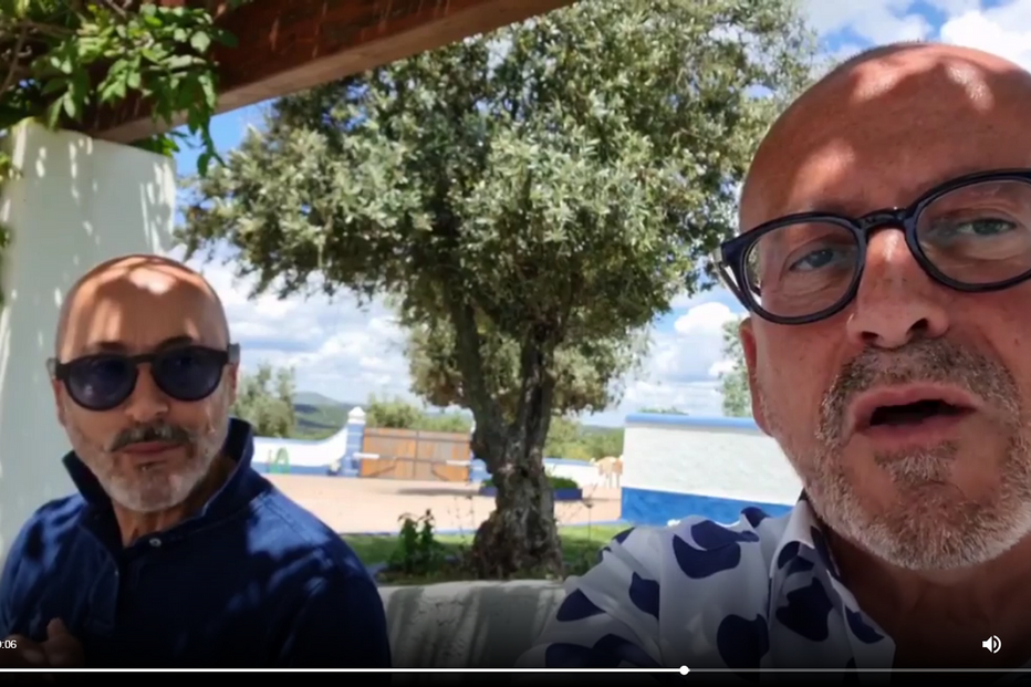 Goucha e Rui Oliveira