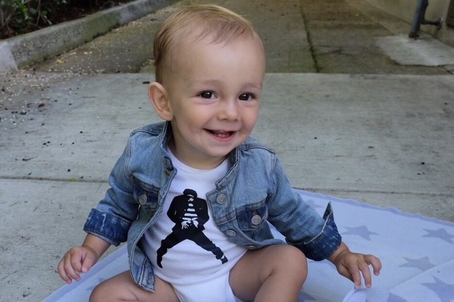 Elvis, filho de Nick Cordero e Amanda Kloots