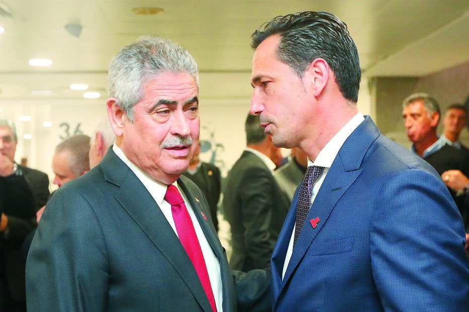 Luís Filipe Vieira e Pedro Proença 