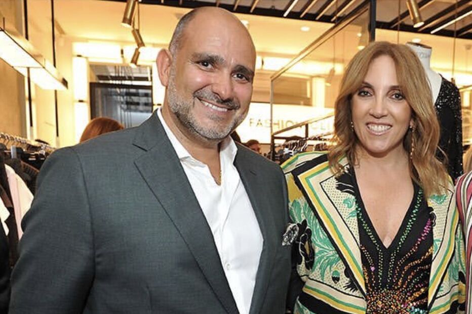 Paula Amorim e o marido