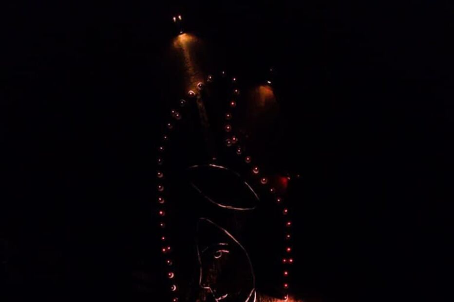 Terço com rolos de palha impressiona em Arouca