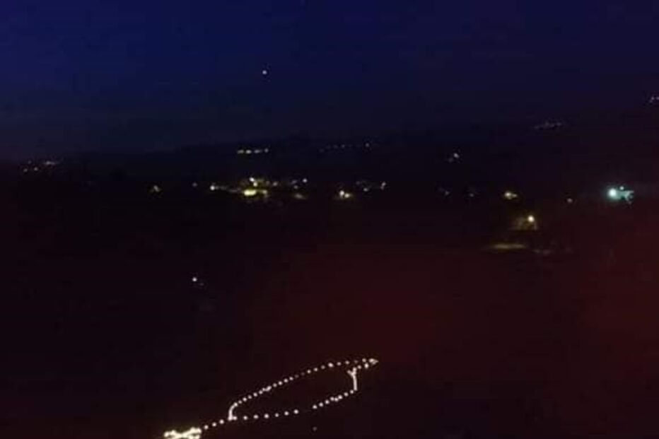 Terço com rolos de palha impressiona em Arouca