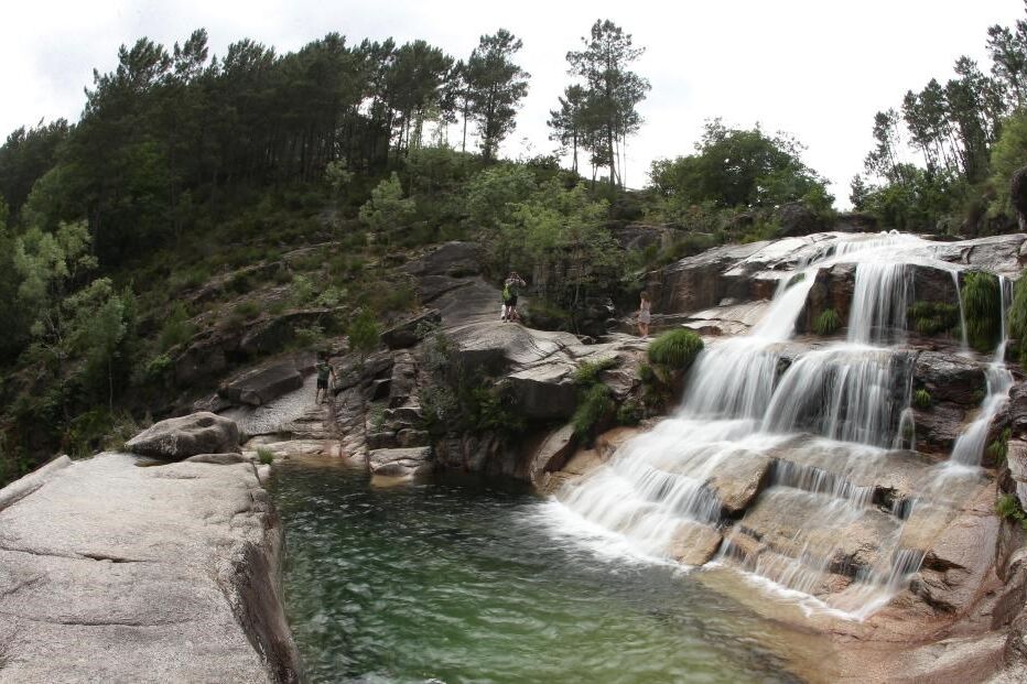 Cascatas do Tahiti, em Ermida, Gerês