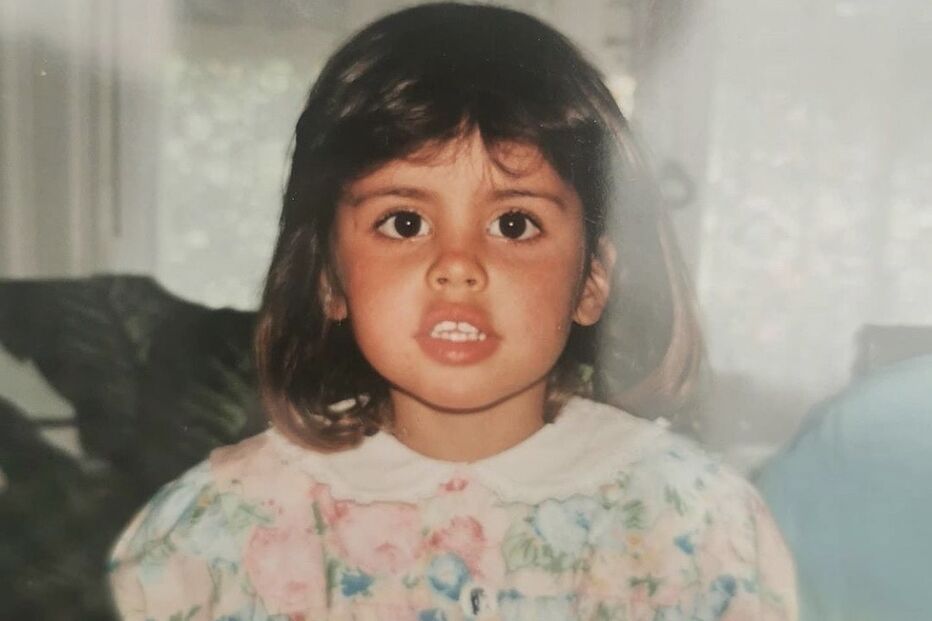 Carolina Patrocínio na infância