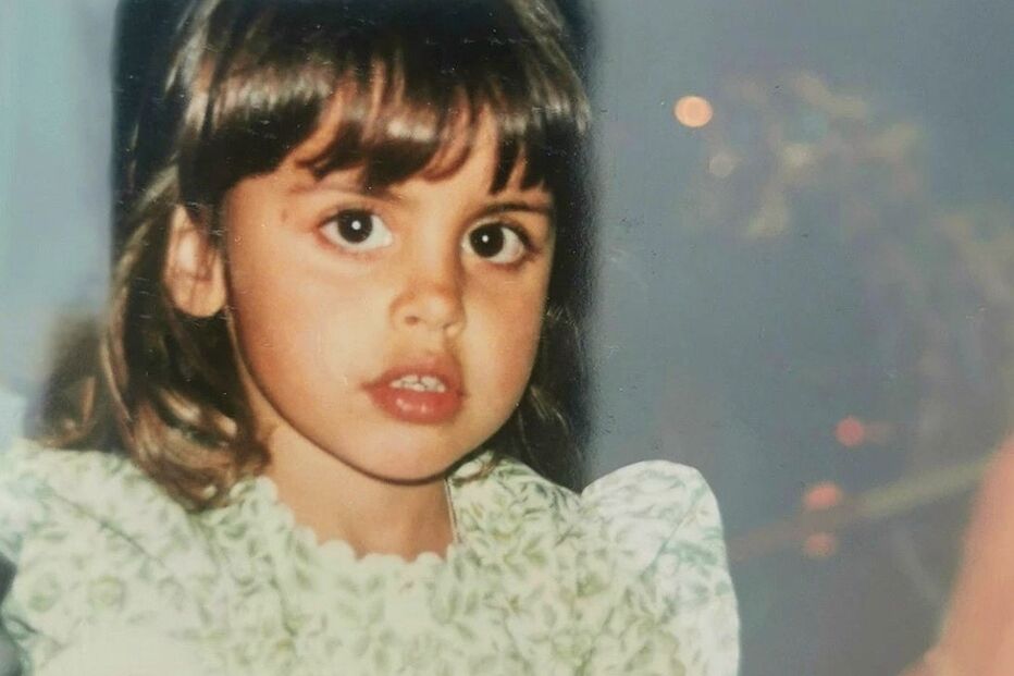 Carolina Patrocínio na infância