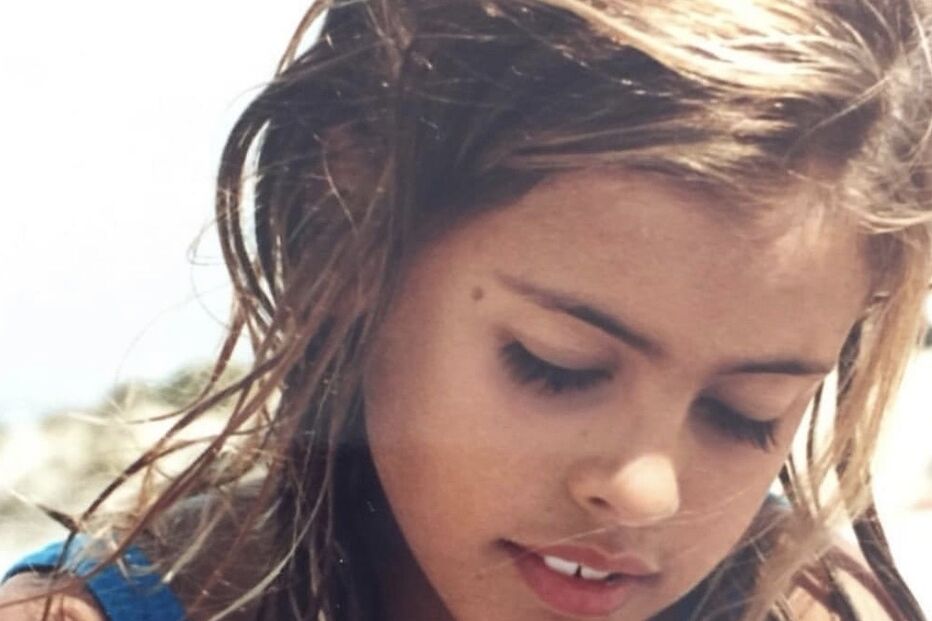 Carolina Patrocínio na infância