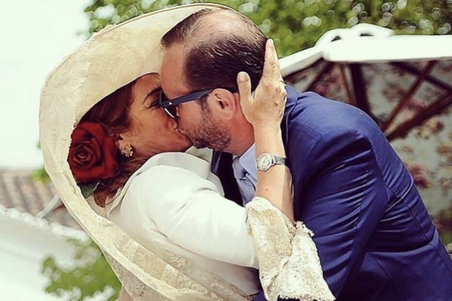 Ana Brito e Cunha e o marido, Afonso