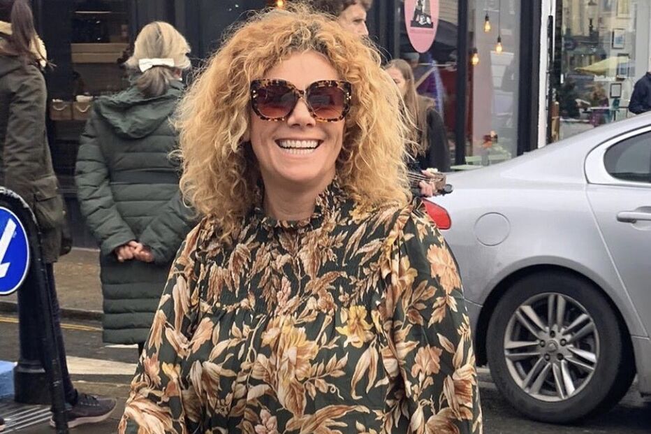 Ana Brito e Cunha e o filho, Pedro