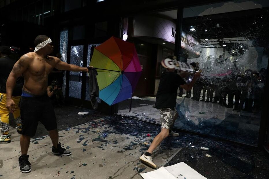 Protestos pela morte de afro-americano em Atlanta nos EUA