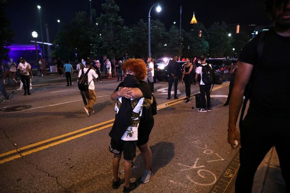 Protestos pela morte de afro-americano em Atlanta nos EUA