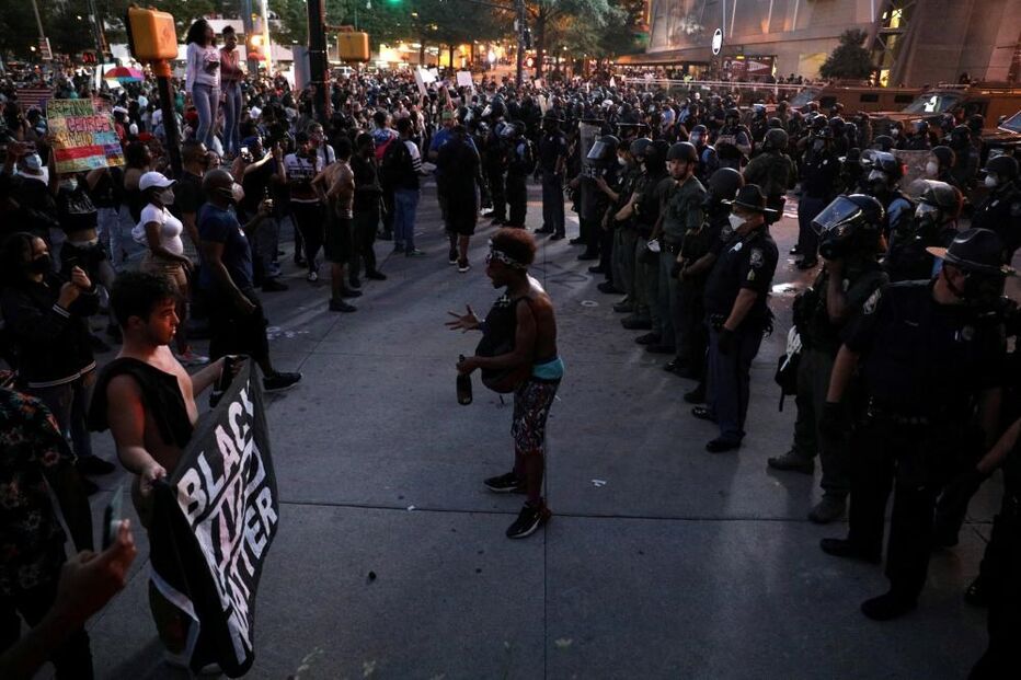 Protestos pela morte de afro-americano em Atlanta nos EUA