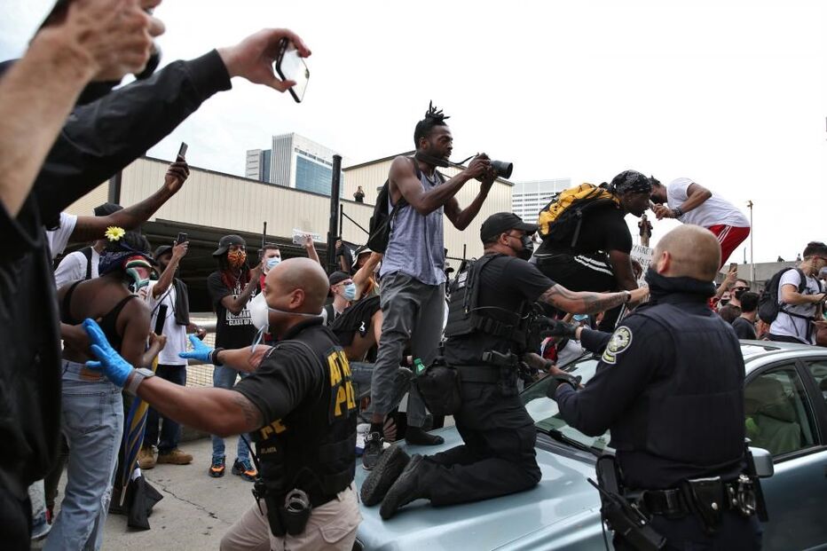 Protestos pela morte de afro-americano em Atlanta nos EUA