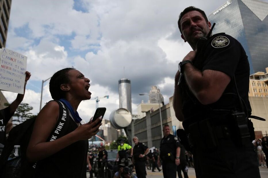 Protestos pela morte de afro-americano em Atlanta nos EUA