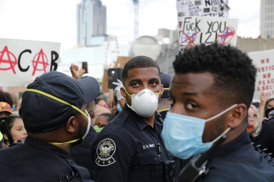 Protestos pela morte de afro-americano em Atlanta nos EUA