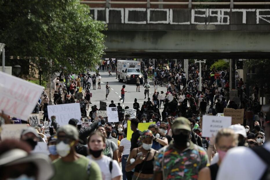 Protestos pela morte de afro-americano em Atlanta nos EUA