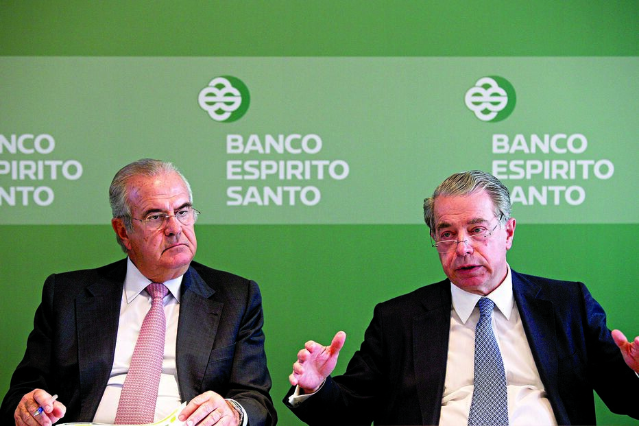 José Manuel Espírito Santo e Ricardo Salgado