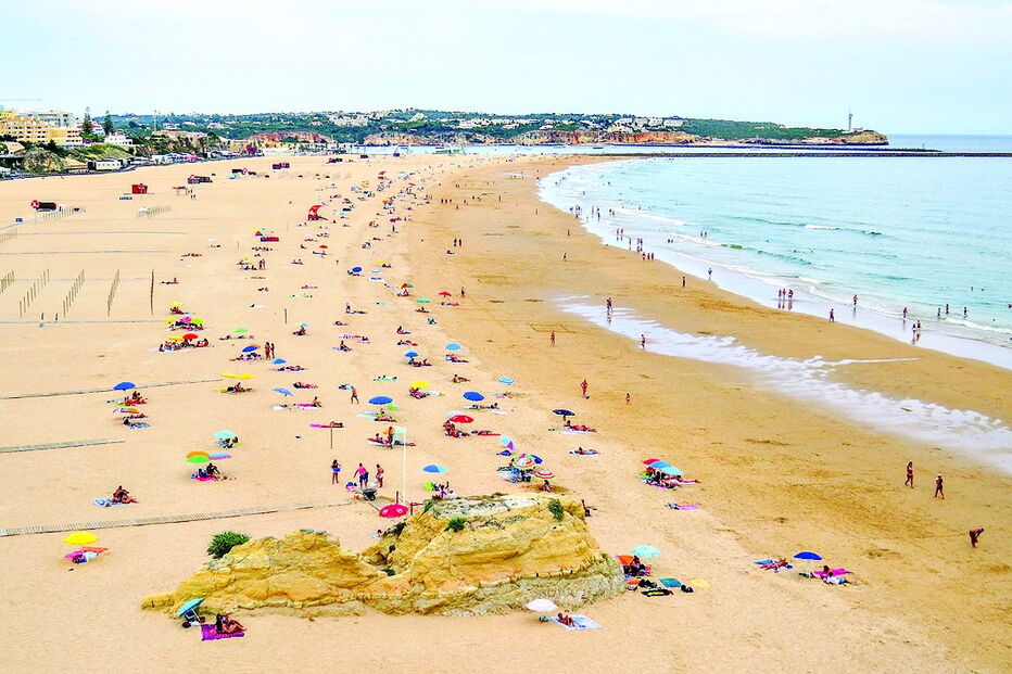 Praia da Rocha, em Portimão