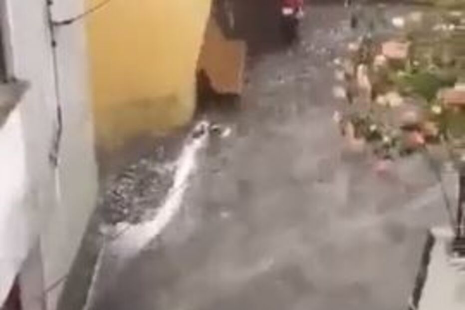 Chuva forte em Pampilhosa da Serra