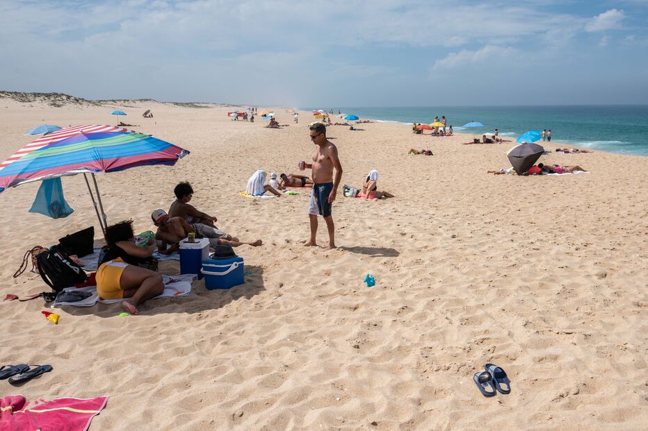 Praia de Melides em Grândola com videovigilância
