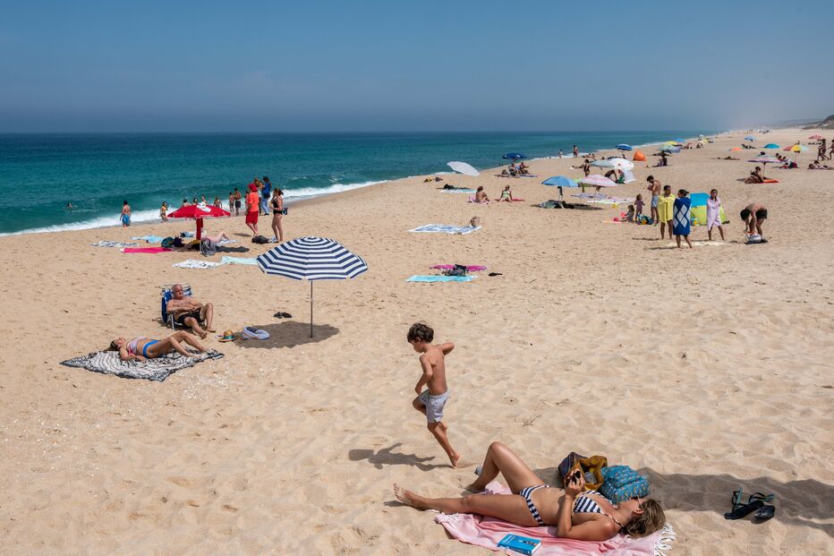 Praia de Melides em Grândola com videovigilância
