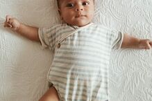 Carolina Patrocínio com o filho Eduardo