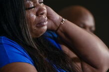 Roxie Washington e a filha de George Floyd, Gianna