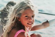 Pimpinha Jardim quando era criança 