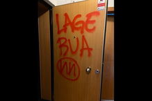 Casas de treinador e jogadores do Benfica grafitadas com ameaças	