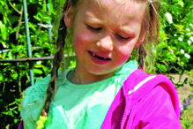 Inga, de 5 anos, desapareceu a 2 de maio de 2015, quando passeava com a família num bosque